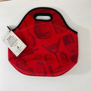 Rainy Dog Studio Neoprene Lunch Tote NWT